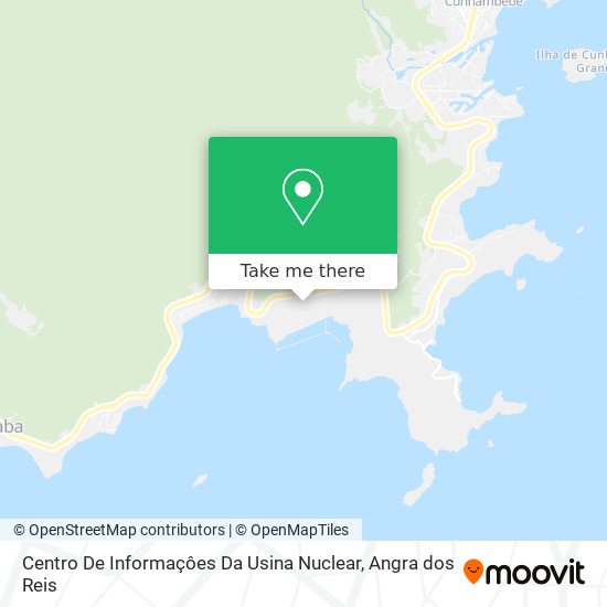Mapa Centro De Informaçôes Da Usina Nuclear