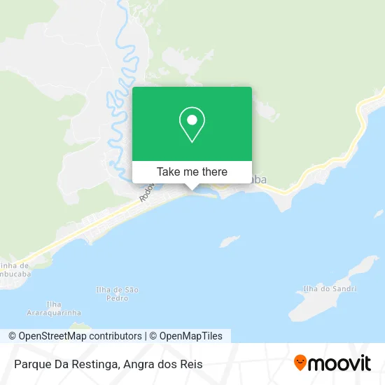 Parque Da Restinga map