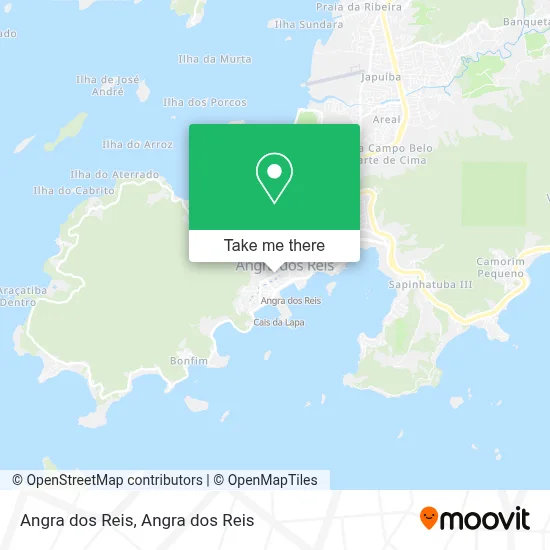 Angra dos Reis map