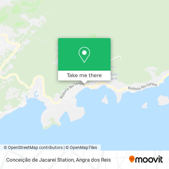 Conceição de Jacareí Station map
