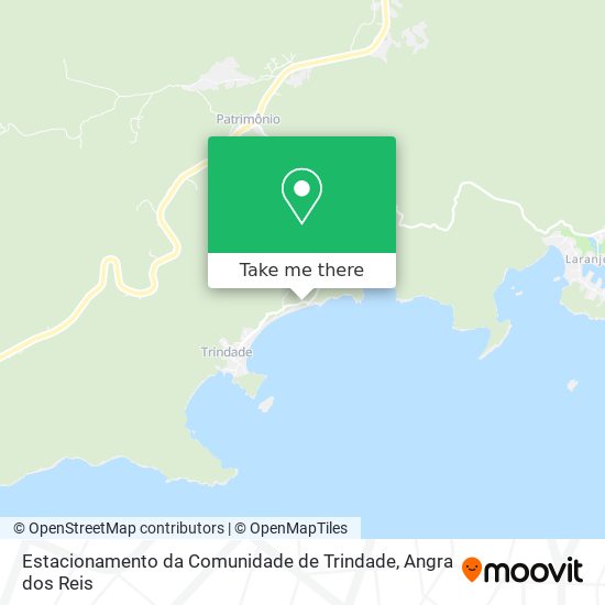 Estacionamento da Comunidade de Trindade map