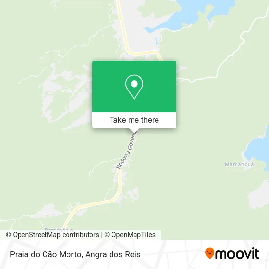 Praia do Cão Morto map