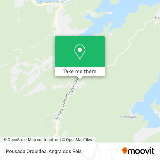 Pousada Orquidea map