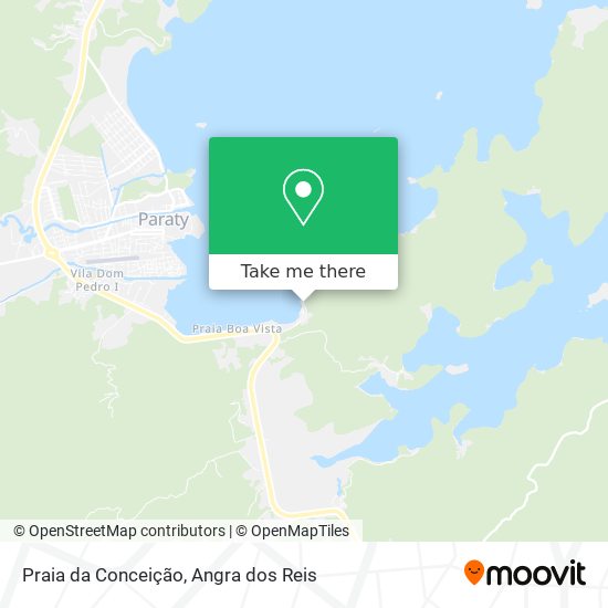 Praia da Conceição map
