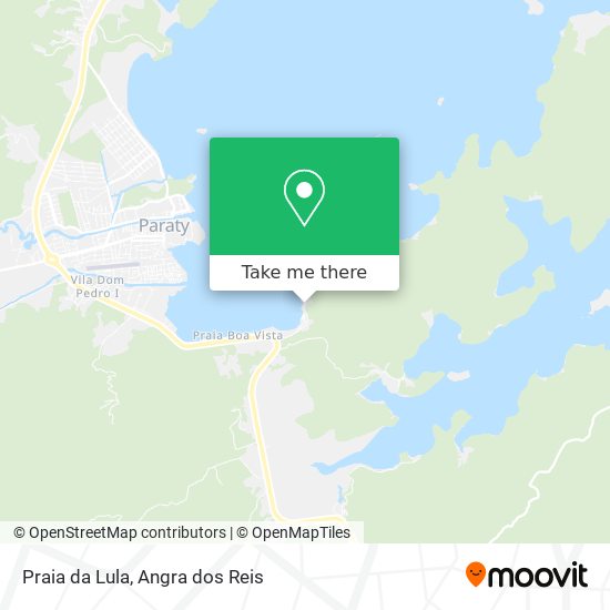 Praia da Lula map