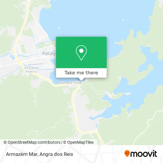 Armazém Mar map