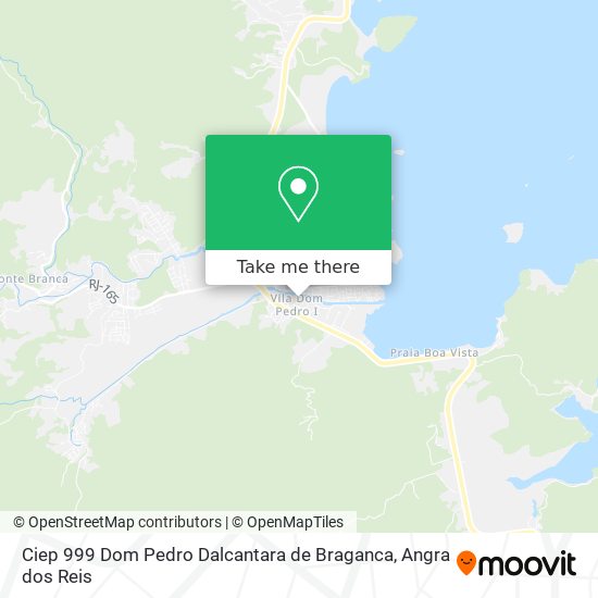 Ciep 999 Dom Pedro Dalcantara de Braganca map