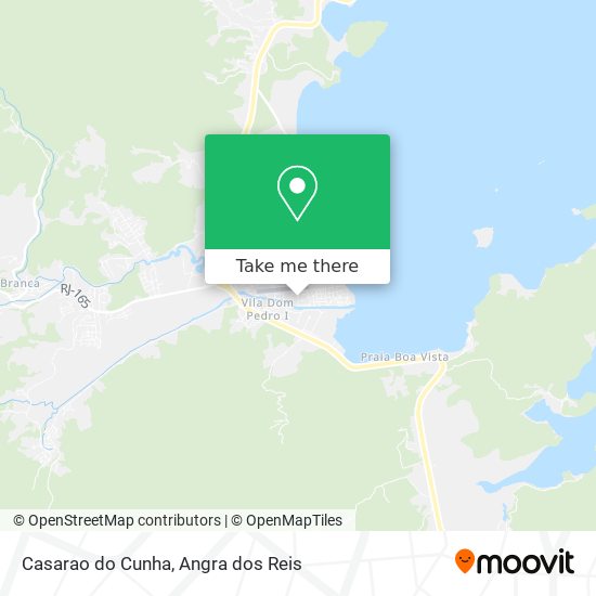 Casarao do Cunha map