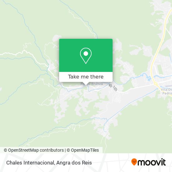 Chales Internacional map