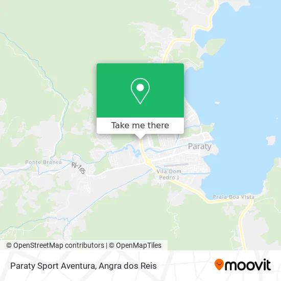 Paraty Sport Aventura map