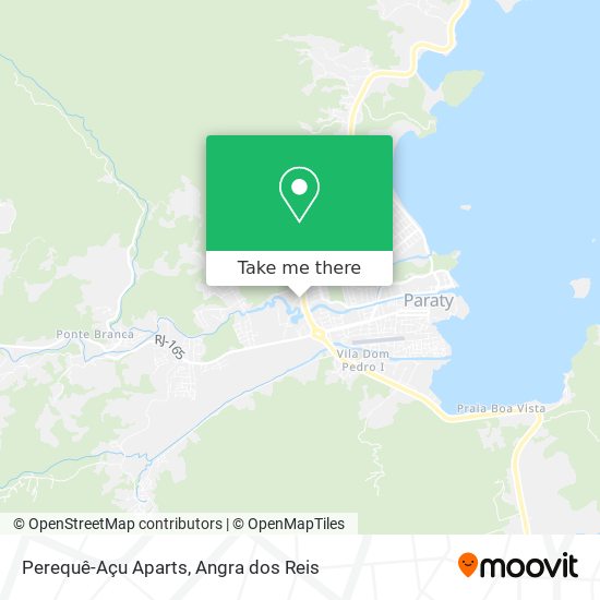 Perequê-Açu Aparts map