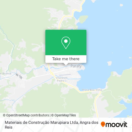 Materiais de Construção Marupiara Ltda map