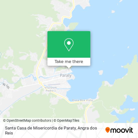Santa Casa de Misericordia de Paraty map