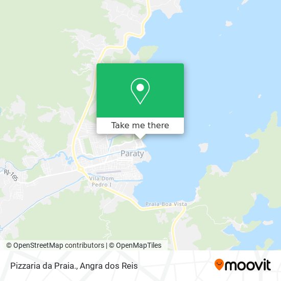 Pizzaria da Praia. map