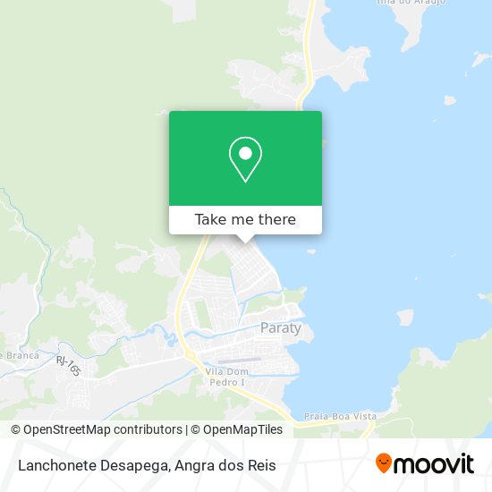 Lanchonete Desapega map