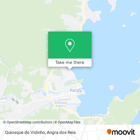 Quiosque do Vidinho map
