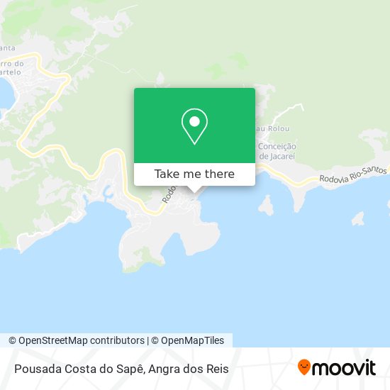 Pousada Costa do Sapê map