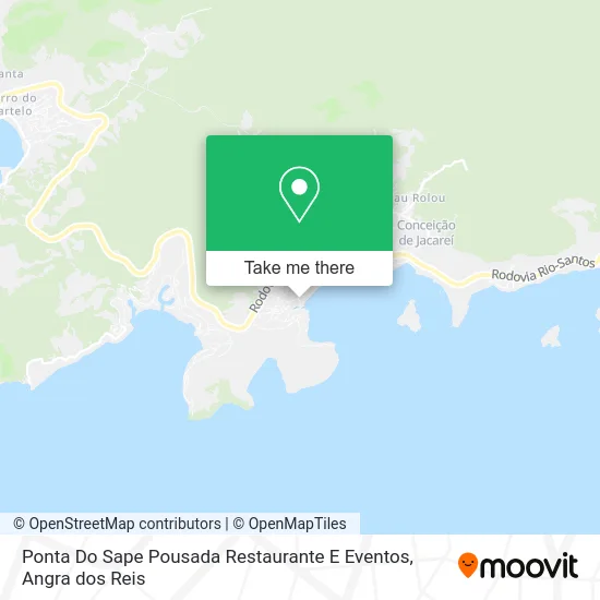 Ponta Do Sape Pousada Restaurante E Eventos map