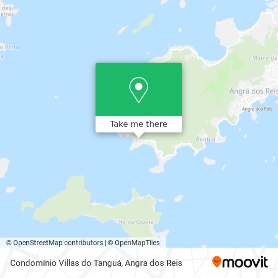 Mapa Condomínio Villas do Tanguá