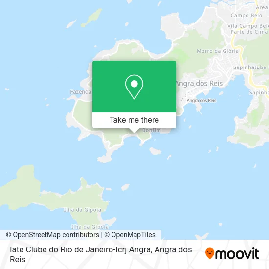 Iate Clube do Rio de Janeiro-Icrj Angra map