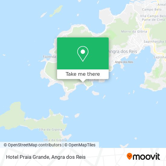 Hotel Praia Grande map