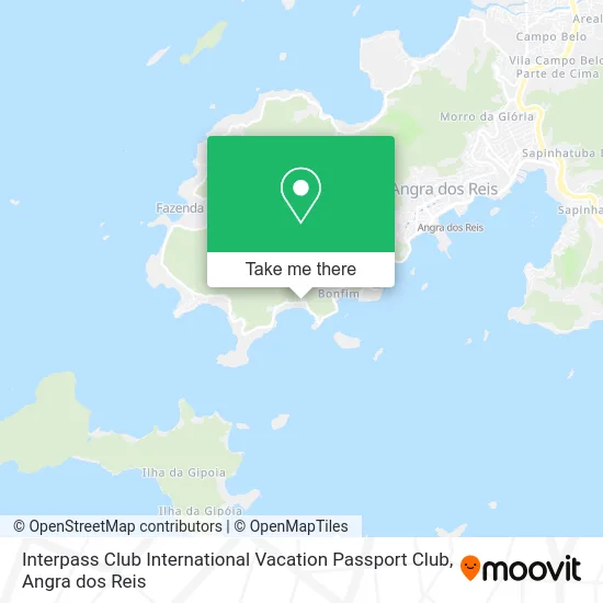 Interpass Club International Vacation Passport Club map