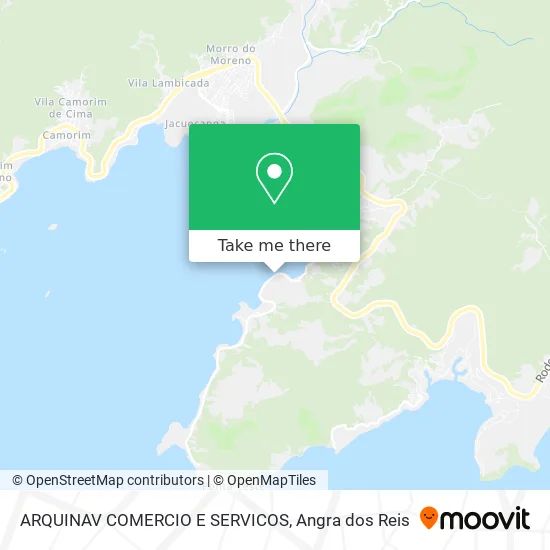 ARQUINAV COMERCIO E SERVICOS map
