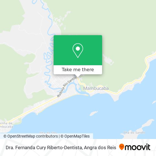 Dra. Fernanda Cury Riberto-Dentista map