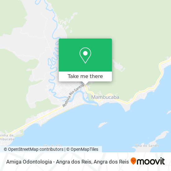 Amiga Odontologia - Angra dos Reis map