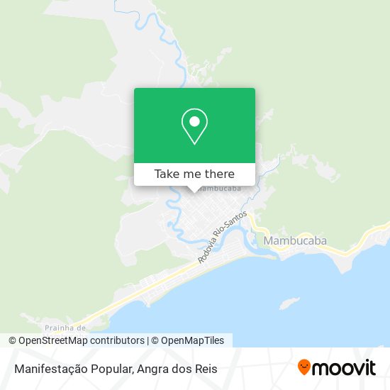 Manifestação Popular map