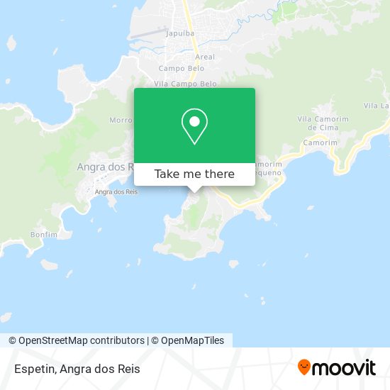 Mapa Espetin