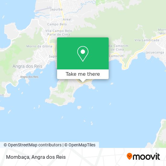 Mapa Mombaça