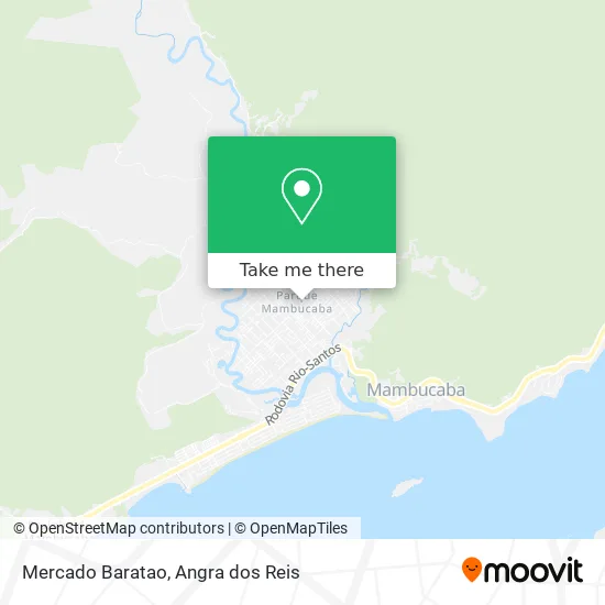 Mercado Baratao map