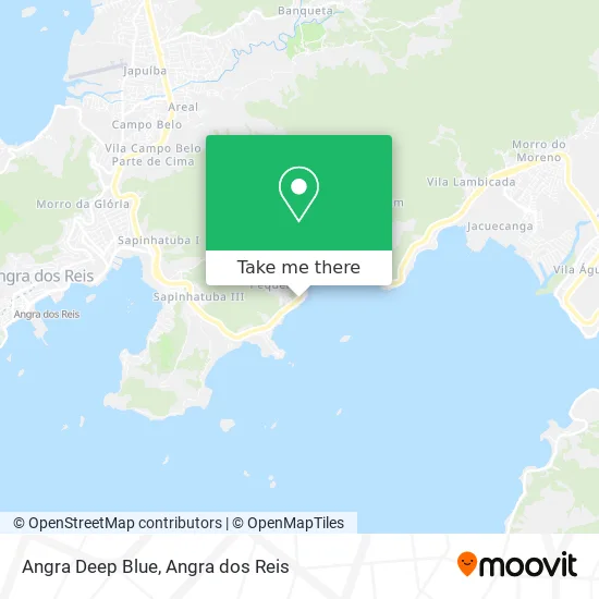 Angra Deep Blue map