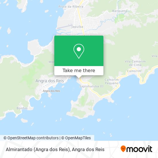 Almirantado (Angra dos Reis) map