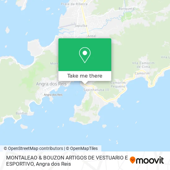 MONTALEAO & BOUZON ARTIGOS DE VESTUARIO E ESPORTIVO map