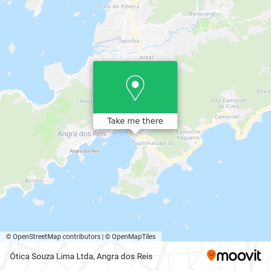 Mapa Ótica Souza Lima Ltda