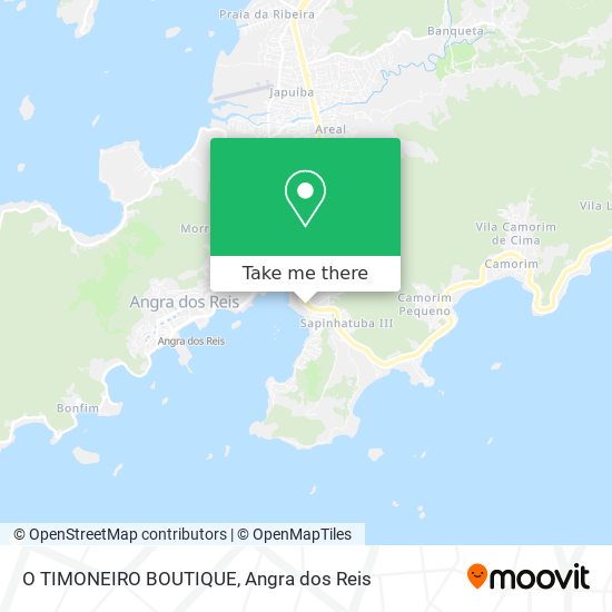 Mapa O TIMONEIRO BOUTIQUE