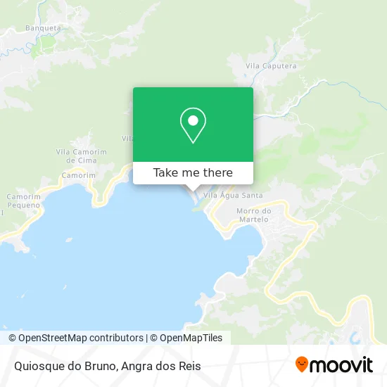 Quiosque do Bruno map