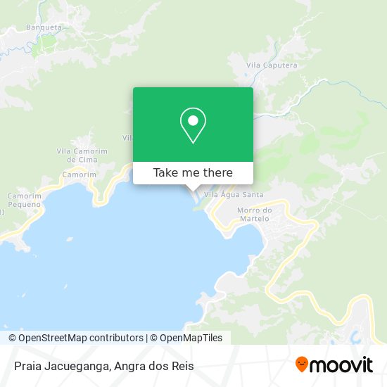 Praia Jacueganga map