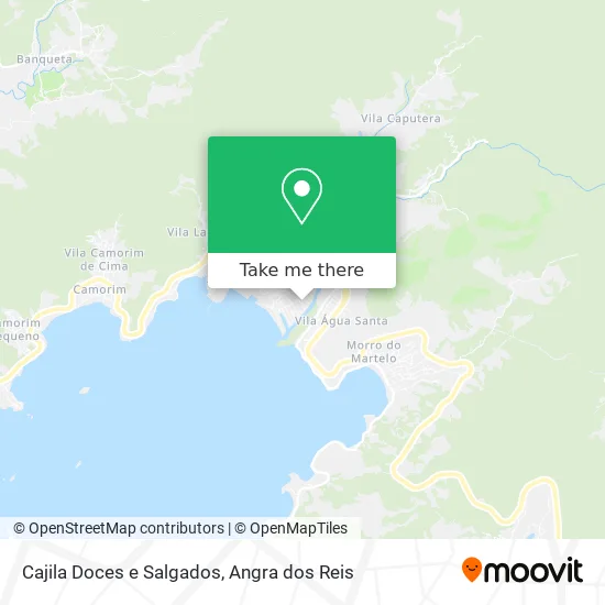 Cajila Doces e Salgados map