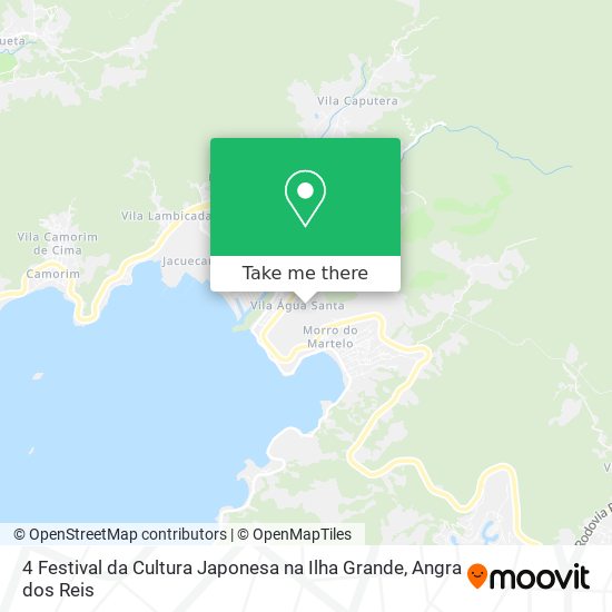 Mapa 4 Festival da Cultura Japonesa na Ilha Grande