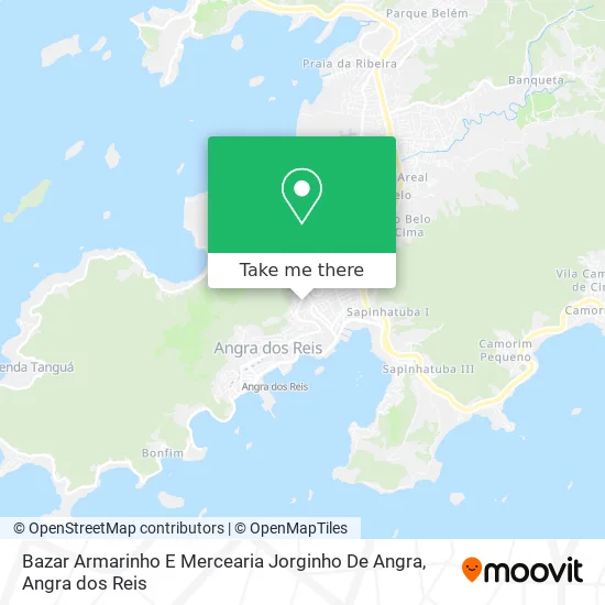 Bazar Armarinho E Mercearia Jorginho De Angra map