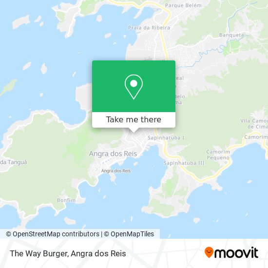 Mapa The Way Burger