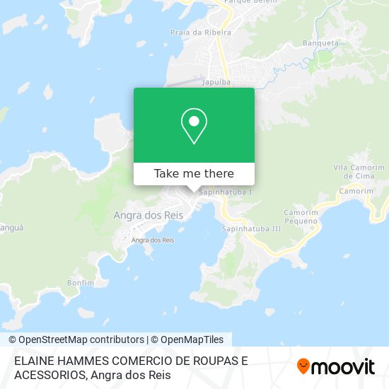 ELAINE HAMMES COMERCIO DE ROUPAS E ACESSORIOS map