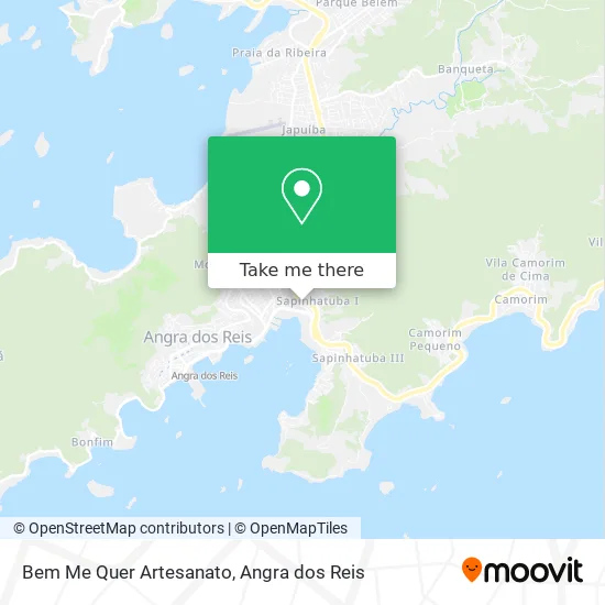 Bem Me Quer Artesanato map