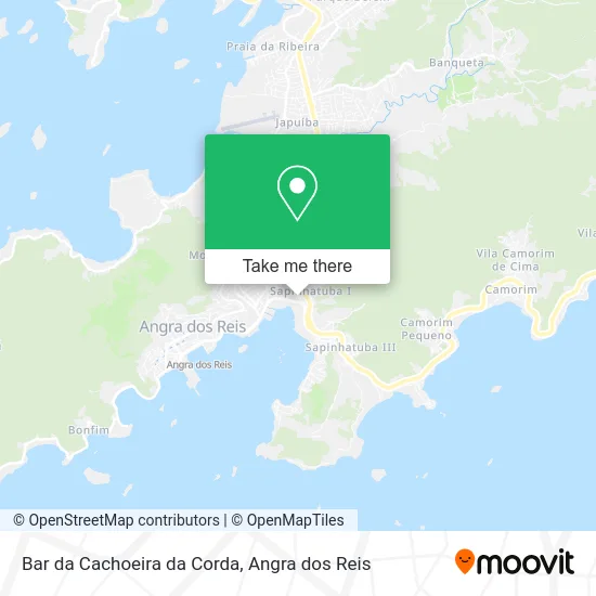 Bar da Cachoeira da Corda map