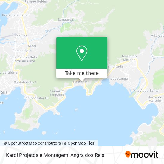 Mapa Karol Projetos e Montagem