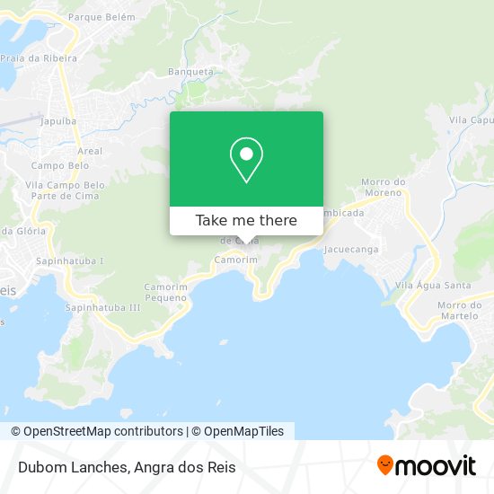 Dubom Lanches map