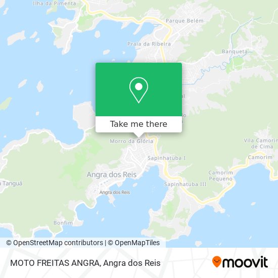 Mapa MOTO FREITAS ANGRA